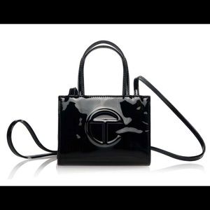 Telfar Small Patent Shopping Bag